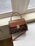 CADUNI KAISER包包女包輕奢手提媽媽包中年斜挎單肩包生日禮物高級感送女友老婆 【咖色】實(shí)用走心 高檔品牌小眾百搭休閑時(shí)尚通勤 曬單實(shí)拍圖