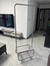 衣架落地臥室掛衣架移動(dòng)輕奢晾衣架高級衣帽架隔夜收納衣服置物架 【60-水晶銀】加深網(wǎng)框-萬(wàn)向輪*4 曬單實(shí)拍圖