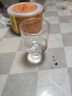 MUJI 鋼化玻璃 矮腳杯 杯子家用 MDE57A1A 約直徑6.30*高10.3cm 曬單實(shí)拍圖