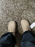拉夏貝爾女鞋勃肯鞋女新款百搭外穿一腳蹬懶人平底包頭鞋女-SLX133 沙色36 曬單實(shí)拍圖
