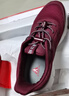 足力健【春節也送貨】老人鞋中老年輕便休閑散步鞋2431380J 女 酒紅 41 曬單實(shí)拍圖
