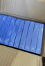 京東京造10只裝A4檔案盒55mm 加厚PP文件盒收納盒塑料盒 文件試卷票據收納 會(huì )計辦公用品  藍色 曬單實(shí)拍圖