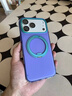 圖拉斯支點(diǎn)殼O3Hue【時(shí)尚撞色丨顏值擔當】 適用蘋(píng)果17promax手機殼iphone16pro磁吸支架防摔透明磨砂薄 【極光紫】美好“紫”屬于你 iPhone17ProMax 曬單實(shí)拍圖