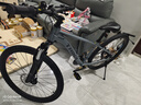 千里達（TRINX）M985山地自行車(chē)禧瑪諾21速油壓碟剎暮云灰15寸 曬單實(shí)拍圖