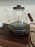 憶壺茶（YIHUTEA）煮茶壺電陶爐煮茶套裝玻璃茶壺煮茶器家用大容量耐高溫養生壺 透明壺1200ml+木紋電陶爐1500W 曬單實(shí)拍圖