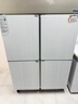 美凌智慧家四門(mén)冰箱商用冷藏冷凍雙溫冰柜六門(mén)大容量冰箱餐飲廚房飯店立式不銹鋼保鮮柜四開(kāi)門(mén)冰箱冷藏展示柜 【上冷藏下冷凍-雙壓縮機】四門(mén)中梁除霜-不銹鋼層架 曬單實(shí)拍圖