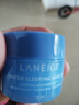 蘭芝（LANEIGE）睡眠面膜 女免洗清潔補水保濕夜間修復修護涂抹式面膜體驗裝 蘭芝睡眠面膜15mlx3 曬單實(shí)拍圖