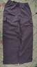 駱駝（CAMEL）直筒梭織工裝長(cháng)褲女防潑水百搭傘兵褲 C24CA6L6619 拂袖紫 M 曬單實(shí)拍圖