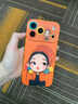 金恒適用蘋(píng)果17promax手機殼新款iPhone17promax可愛(ài)卡通女孩17promax帶掛繩輕奢女神iphone17硅膠軟殼 【星宇橙帶帽女孩+雙扣掛繩】硅膠軟殼-鏡頭保護 iPhone17p 曬單實(shí)拍圖