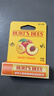 伯特小蜜蜂（Burt's Bees）無(wú)色潤唇膏雙支天然保濕秋冬補水生日新年禮物葡萄柚+蜜桃4.25g*2 曬單實(shí)拍圖