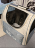 貝初眾貓包外出便攜包大號雙肩貓背包狗狗航空箱手提貓箱貓書(shū)包寵物背包 霧霾藍-39*26*33cm【可容納18斤肥貓】 大空間 輕便透氣 時(shí)尚出行 曬單實(shí)拍圖