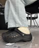 卡駱馳（CROCS）貝雅云彩女士洞洞鞋戶(hù)外休閑鞋|208186 黑色-001(含智必星) 36 (230mm) 37 曬單實(shí)拍圖