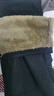 浪莎冬季女褲子加絨加厚保暖哈倫褲媽媽寬松大碼高腰新品顯瘦休閑褲 曬單實(shí)拍圖