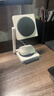 魅族（meizu）PANDAER 二合一桌面無(wú)線(xiàn)充電器 15W+5W無(wú)線(xiàn)雙充 磁吸 便攜折疊 CNC全金屬骨架 適用蘋(píng)果手機/耳機 曬單實(shí)拍圖