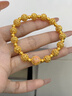 中國黃金（CHINA GOLD）復古花絲黃金手鏈女生足金轉運珠手串新年情人節禮物送女朋友老婆 精美禮盒【請勿拍】 曬單實(shí)拍圖