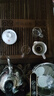 金灶（KAMJOVE）雞翅木實(shí)木茶具套裝燒水壺茶具茶盤(pán)套裝茶臺燒水壺一體式 K-185 搭配K9茶爐+茶具+茶渣桶 曬單實(shí)拍圖