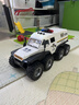 Holy STONE警車(chē)玩具車(chē)超大號特警察車(chē)裝甲車(chē)越野兒童特種防爆玩具小汽車(chē)男孩 八輪公安車(chē)禮盒【1:18】-變卡車(chē) 慣性+聲光+可開(kāi)門(mén)1-3歲生日禮物 曬單實(shí)拍圖