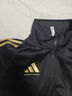 阿迪達斯（adidas）外套男女秋冬跑步運動(dòng)立領(lǐng)夾克外套保暖運動(dòng)服 黑/白 L 曬單實(shí)拍圖