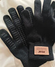 匹克冬季保暖手套防寒針織毛線(xiàn)手套戶(hù)外騎行電動(dòng)車(chē)防滑可觸屏棉手套黑 曬單實(shí)拍圖