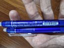 百樂(lè )（PILOT）熱可擦筆按動(dòng)藍色中性筆0.5mm水筆簽字筆小學(xué)生手賬作業(yè)刷題筆高顏值學(xué)習文具套裝 5支 曬單實(shí)拍圖