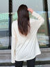 都市麗人純棉t恤女長(cháng)袖2026新款春季女裝韓系學(xué)院風(fēng)洋氣時(shí)尚可外穿打底衫 曬單實(shí)拍圖