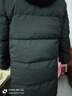 鴨鴨（YAYA）王一博同款冰殼系列戶(hù)外極寒羽絨服男士新款長(cháng)款情侶加厚女外套 青光黑色 2XL /185(建議175-195斤) 曬單實(shí)拍圖