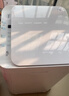 美的（Midea）波輪洗衣機全自動(dòng)小型3公斤 母嬰兒童內衣褲襪洗迷你 健康除螨洗以舊換新 MB30V21EPLUS 波輪 曬單實(shí)拍圖