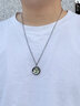 SINCE YOU日月星宇情侶項鏈一對輕奢時(shí)尚毛衣鏈女潮流氣質(zhì)配飾男情人節禮物 極光太陽(yáng)神項鏈 曬單實(shí)拍圖