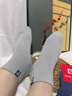 皮爾卡丹襪子男士100%純棉10A抗菌防臭襪秋冬季運動(dòng)吸汗中筒耐磨全棉休閑 曬單實(shí)拍圖