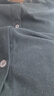 名創(chuàng  )優(yōu)品（MINISO）牛仔襯衫男款秋季純棉襯衣深藍丹寧風(fēng)水洗長(cháng)袖工裝外套 中藍 3XL 曬單實(shí)拍圖