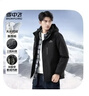 雪中飛鵝絨三合一羽絨服男秋冬季戶(hù)外登山徒步防風(fēng)防潑水保暖內膽外套女 曬單實(shí)拍圖