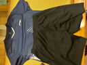 李寧（LI-NING）羽毛球服男女短袖速干比賽套裝上衣褲子兩件套 深航艦藍 XL  曬單實(shí)拍圖