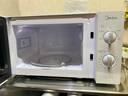 美的（Midea）【給老家送年貨東哥同款】快捷微波爐 家用小型 360°轉盤(pán)加熱 旋鈕操控 易潔內膽（M1-L213B） 曬單實(shí)拍圖