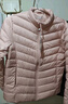 波司登秋羽絨服女士休閑輕薄排骨條立領(lǐng)內膽送禮商場(chǎng)熱賣(mài)同款新年紅外套 曬單實(shí)拍圖