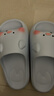 chikoku豬小可卡通可愛(ài)小粉豬拖鞋女夏季居家厚底防滑情侶涼拖鞋男外穿 曬單實(shí)拍圖