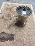 金灶（KAMJOVE） 茶水分離泡茶壺飄逸杯 花茶壺  不銹鋼過(guò)濾花茶壺耐熱玻璃茶具 A-04【360ml】 曬單實(shí)拍圖