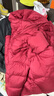 太平鳥(niǎo)男裝 【95%進(jìn)口鴨絨】連帽羽絨服冬面包服防寒短款排骨外套 15D紅色(闊型)第二批 XL 曬單實(shí)拍圖