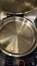 九陽(yáng)（Joyoung）新品小精鋼不銹鋼電餅鐺家用0涂層36+8MM懸浮空間上下盤(pán)可拆1700W雙面加熱烙餅鍋早餐機JK30-GK750 曬單實(shí)拍圖