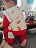 【福袋瑞龍】冬季拜年服單新年分體套裝男童女童冬季新款加厚純棉 福袋新年套裝 90 【10-14個(gè)月】 曬單實(shí)拍圖