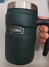 膳魔師（THERMOS）保溫杯530毫升316不銹鋼內膽男女泡茶咖啡水杯子 TSK2-470S AGR 曬單實(shí)拍圖