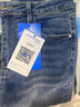 真維斯（Jeanswest）牛仔褲女微喇2025秋季小個(gè)子高腰顯瘦馬蹄喇叭女褲子復古藍M 曬單實(shí)拍圖