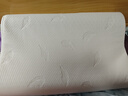 富安娜泰國進(jìn)口天然乳膠枕頭 升級抗菌面料波浪透氣成人頸椎枕芯60*40cm 曬單實(shí)拍圖
