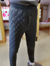 古今（GUJIN）巨厚保暖褲男士100%羊毛填充中老年特厚加絨加厚打底褲東北棉褲 曬單實(shí)拍圖
