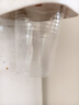 妙潔 塑料一次性杯子 茶水太空航空透明食品級加厚 240ml*100只裝中號 曬單實(shí)拍圖