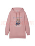 Teenie Weenie小熊女裝秋季長(cháng)款連帽套頭衛衣簡(jiǎn)約休閑通勤時(shí)髦上衣 粉色 M (165) 曬單實(shí)拍圖