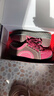 勵風(fēng)老北京布鞋女春季媽媽鞋輕便透氣休閑舒適運動(dòng)鞋紅色 系帶單鞋 37 曬單實(shí)拍圖