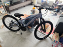 福特兒童自行車(chē)8-12到18歲小學(xué)生男女孩山地車(chē)輕量鋁合金變速減震單車(chē) 鈦金灰 24寸禧瑪諾21速【建議：135-155cm】 曬單實(shí)拍圖