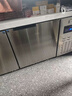 新飛 （Frestec）冷藏保鮮工作臺奶茶店飯店后廚冷藏保鮮柜水吧臺商用冰柜廚房冰箱商用冷凍工作臺冷柜操作臺 【全銅管-18℃】雙溫 1.5*0.6*0.8m 曬單實(shí)拍圖