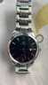 天王（TIAN WANG）手表男士 新年禮物滄海系列鋼帶石英表黑色GS3887S/D-B-3 曬單實(shí)拍圖