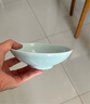 金納誠景德鎮釉下彩高溫手工玉青瓷家用吃飯米飯碗陶瓷面碗中式簡(jiǎn)約餐具 玉青瓷6英寸韓式米飯碗 1個(gè) 曬單實(shí)拍圖